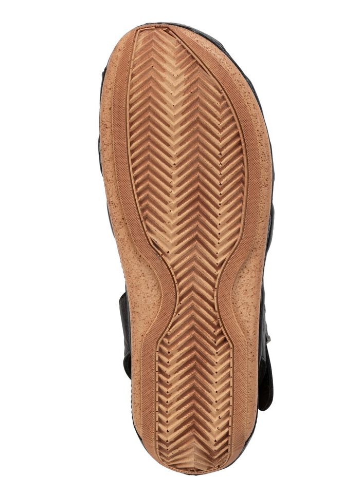 Gemini sandaal met bandjes van zacht rundnappaleer 