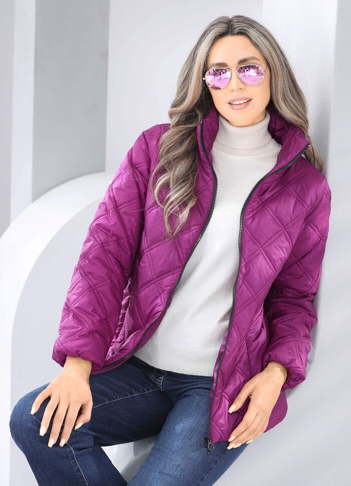 Jas met zakken met ritsluitingen 