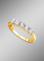 Damesring met briljanten 