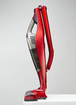 Carrera krachtige draadloze steelstofzuiger ROOD