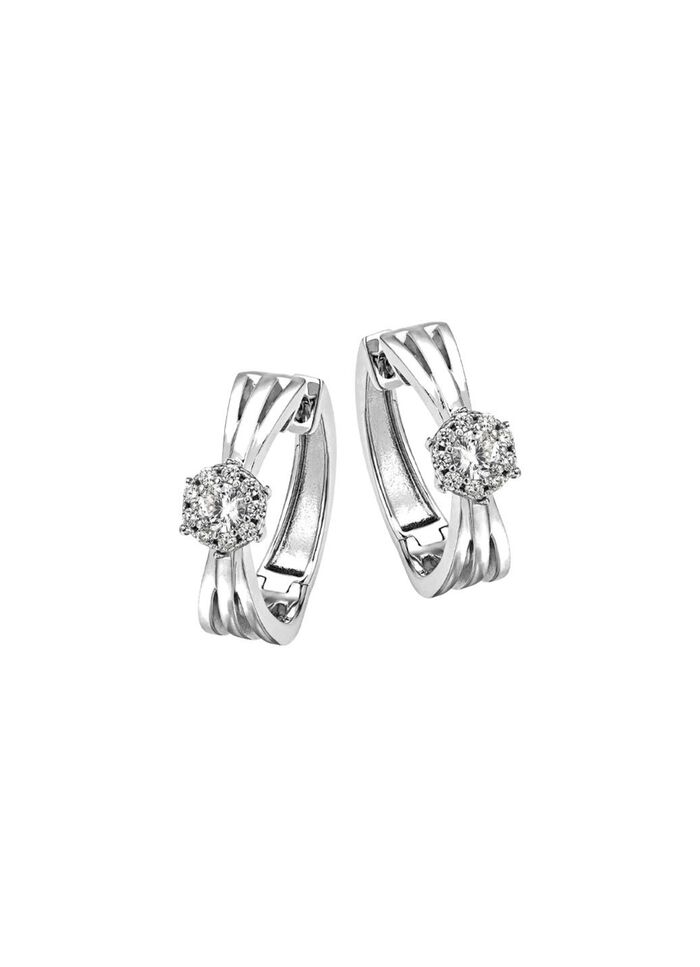 Oorringen zilver 925/- 