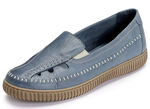 Gemini pantoffels gemaakt van rundnappaleer JEANS