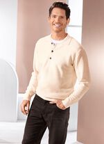 Polotrui met korte knoopsluiting in 3 kleuren 