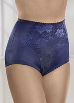pantygordels met jacquardmotief 1X MARINE, 1X WEISS