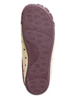 Laurina, klassieke damespantoffels, met uitneembaar voetbed ECRU-KLEURRIJK