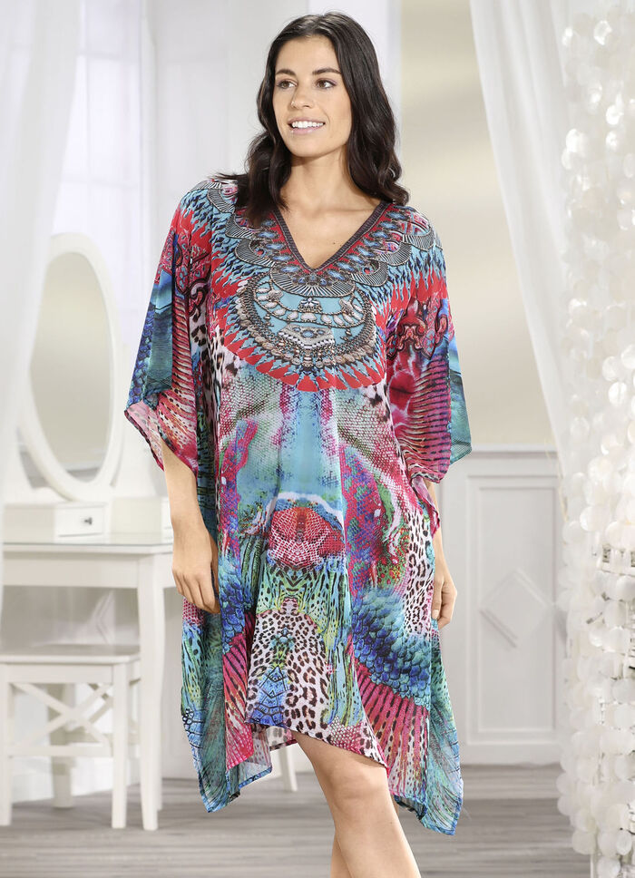 Sunflair tuniek, licht transparant 