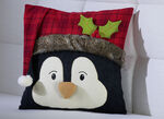 Kussensloop "Kerstpingu&iuml;n" 