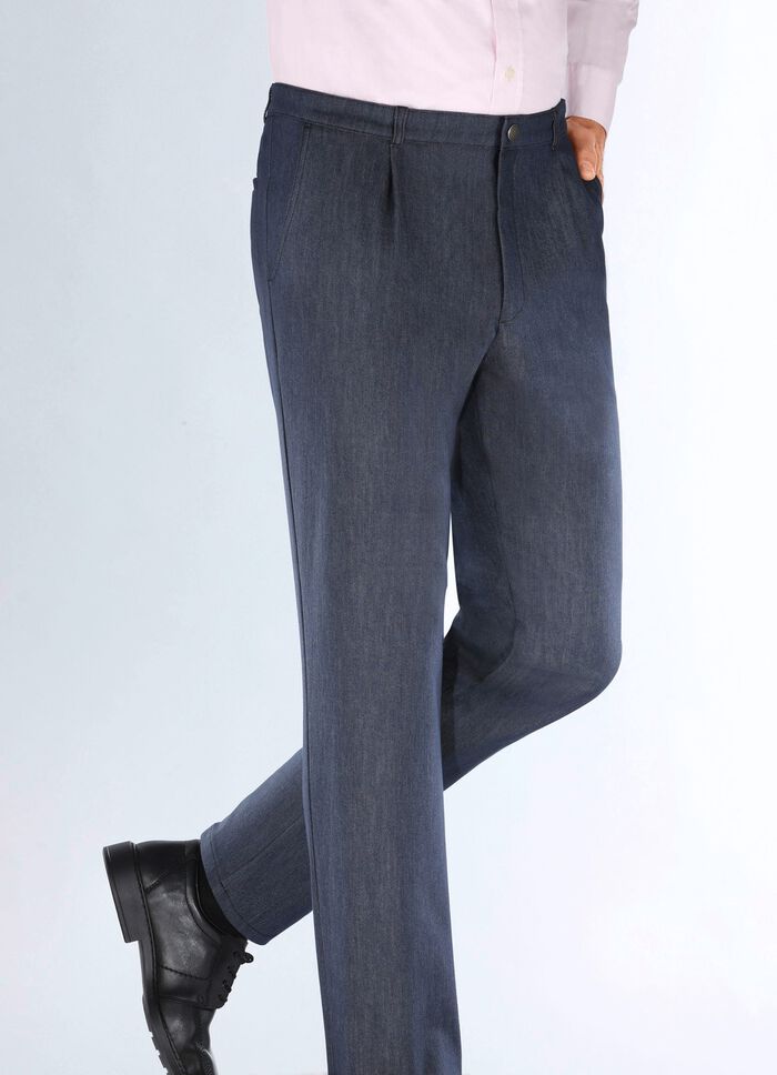 Fijne spijkerbroek BLAUW