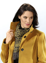 Sjaal met roofdierdessin 