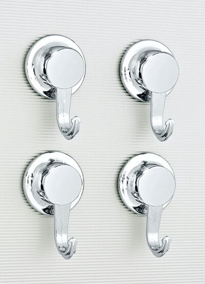 "EVERLOC" vacu&uuml;msysteemhaken, set van 4 