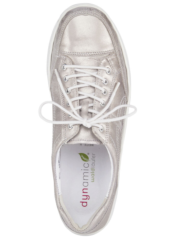 Waldläufer, comfortabele dames veterschoenen, breedte H, zool met afrolfunctie CHAMPAGNE