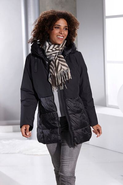 Functioneel jack in een trendy mix van materialen 