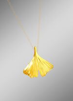 Hanger met ginkgoblad 