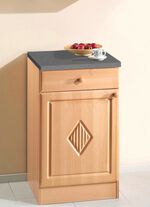 Keukenprogramma met geprofileerd front BEUK