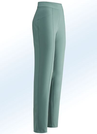 Broek met mooie decoratieve stiksels 