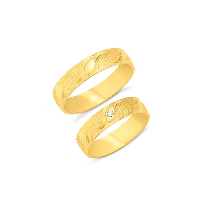 Mooie briljante trouwring 