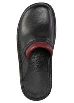 GINO GALANTE, comfortabele herenmuiltjes, breedte H, gemaakt van leer 