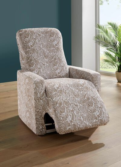 Onderhoudsvriendelijke stretchhoezen in slangenlook 