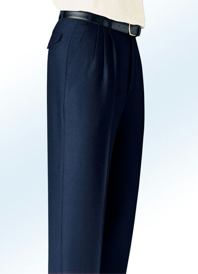Broek ‘Klaus Models’ met klepzakken aan de achterkant in 4 kleuren 