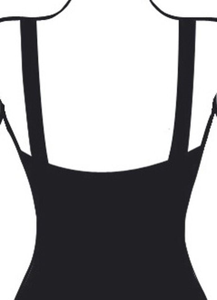 Schwab badpak met softcups en plooien 