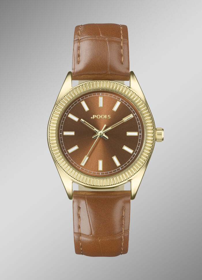 Klassiek quartz dameshorloge Pools 1937 