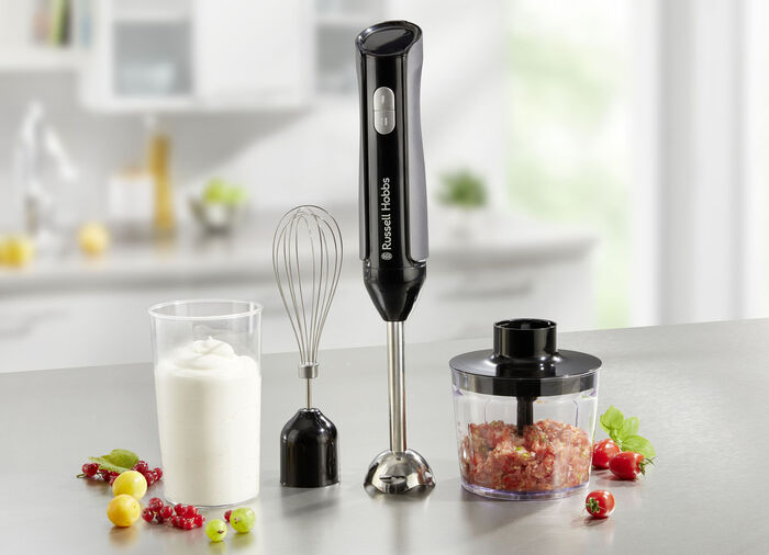 Russell Hobbs 3-in-1 staafmixerset ZWART
