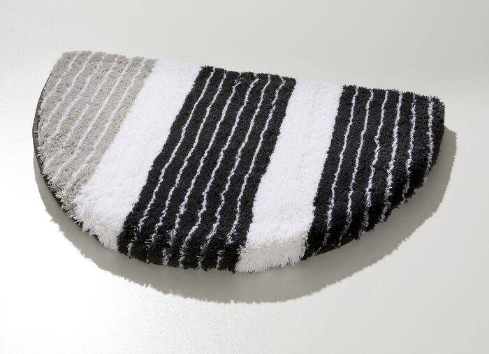 badkamerset in blotevoetenzachte kwaliteit ANTRACIET