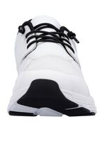 Rieker sneaker gemaakt van gedeeltelijk gecoat mesh-materiaal WIT