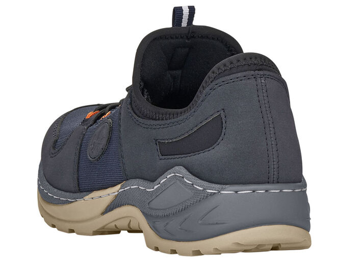 Rieker sneakers met uitneembare MemoSoft textielinleg DONKERBLAUW