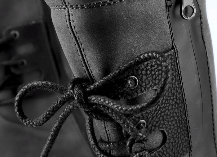 Rieker-laarzen in gekreukelde look 