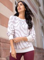 Trui met elegant glittereffect 