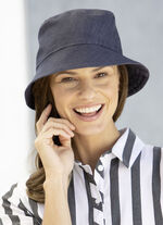 Vissershoed van elastisch textielmateriaal MARINE