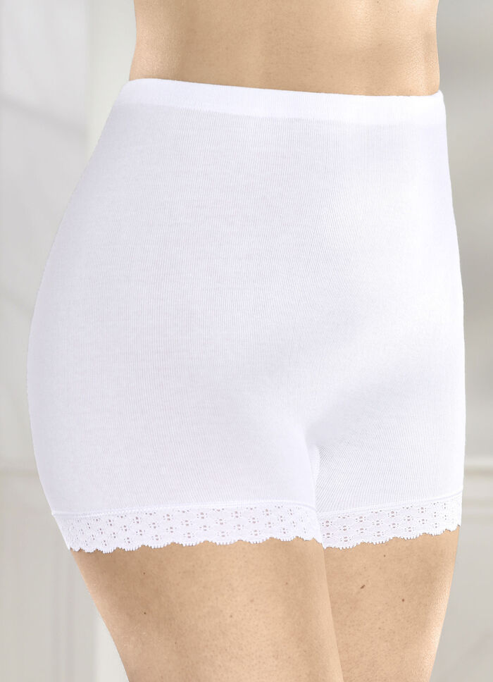 Set van vier elastische kanten slipjes 