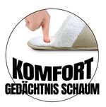 Pluche pantoffels in su&egrave;delook 