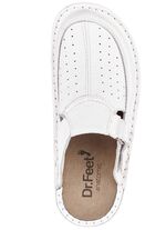 ELENA EDEN klomp van generfd rundnappaleer WIT