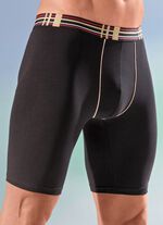 Vierpack lange broeken met elastische tailleband 