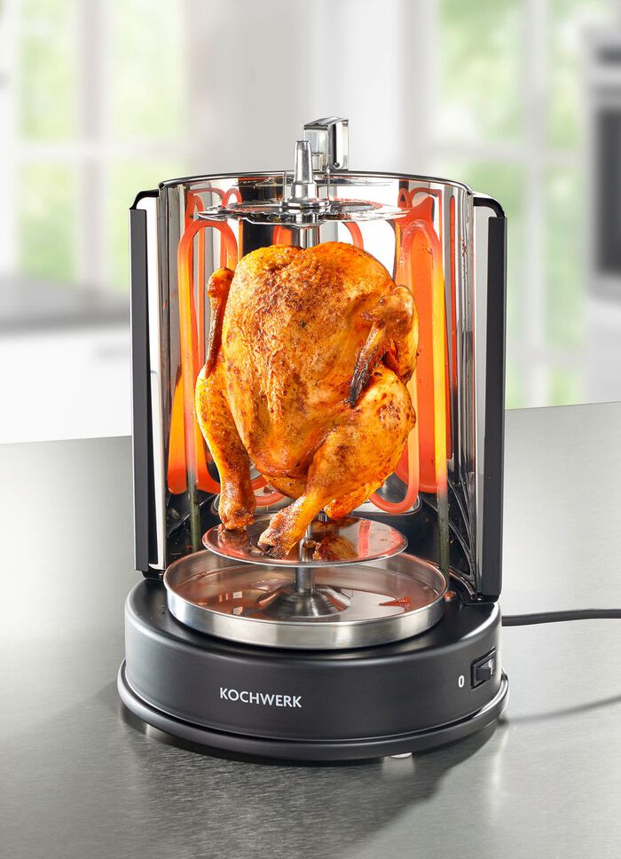 Multigrill voor maximaal 2 kg vlees 