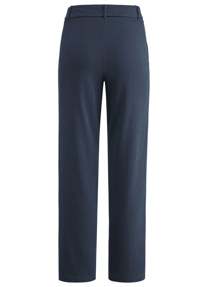 Broek met afneembare strikbanden 