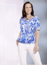 Tuniek met bloemenmotief 