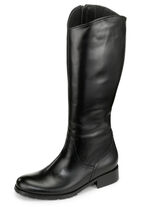 Andrea Conti-laarzen gemaakt van het beste nappaleer ZWART