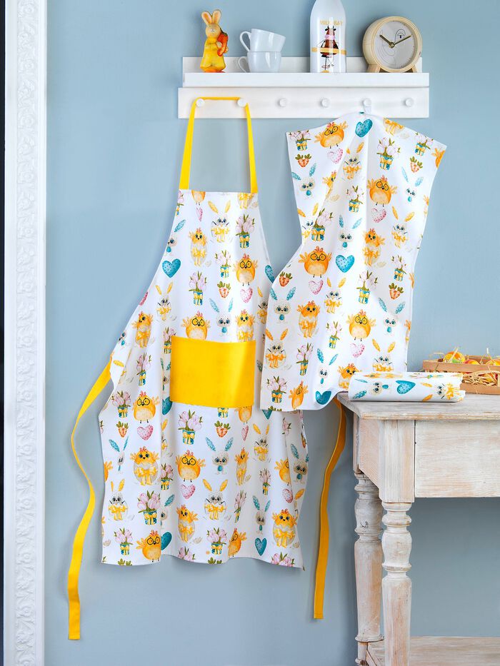 Katoenen keukenaccessoires van hoge kwaliteit 