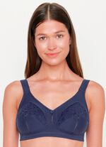 Set van twee bh's met kanten inzetstukken 