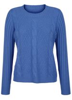 Trui met scheerwol- en kasjmiergehalte 