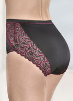 Laurina driepack slips met elastische kant 