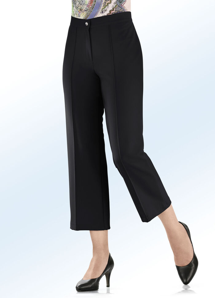 Broek van 7/8 lengte ZWART