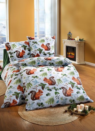Flanel beddengoedset 