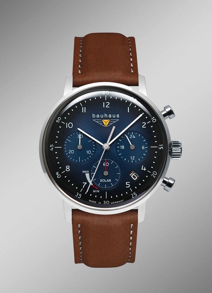 Bauhaus solar herenhorloge 