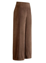 Broek in modieuze verkorte lengte COGNAC