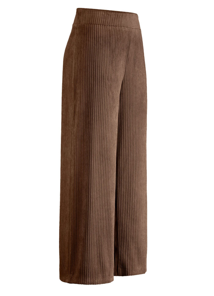 Broek in modieuze verkorte lengte COGNAC
