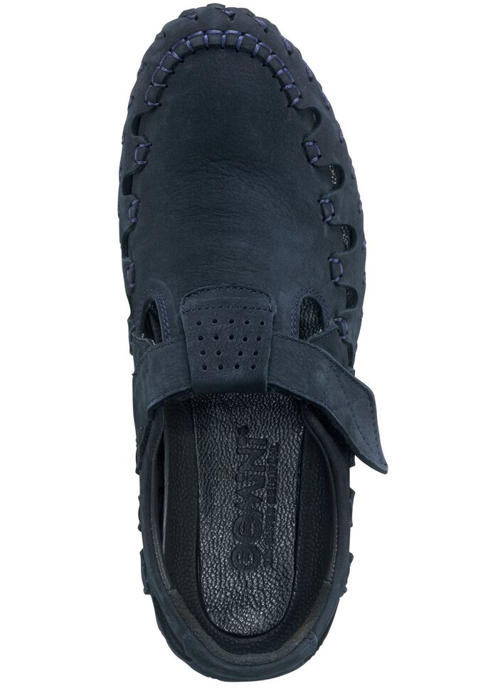 Gemini pantoffels met effectieve decoratieve naden MARINE